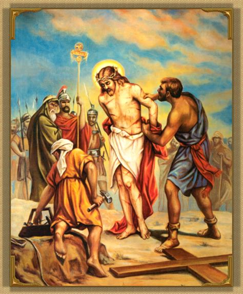 stations of the cross 10th station